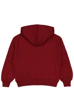 Girl Cardigan 10-13 Years Old Burgundy - Package