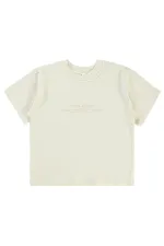 T-shirt garçon 10-13 ans ivoire - Emballage