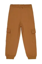 Erkek Çocuk Eşofman Altı 6-9 Yaş Kahve - Paket