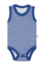 Bebek Çıtçıtlı Badi 0-24 Ay Lacivert - Paket