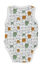 Body bébé à boutons-pression 0-24 mois, écru - Emballage