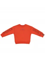 Sweat-shirt orange pour garçon - Emballage
