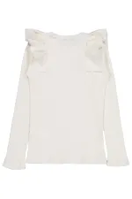 Girl's Sweatshirt 10-13 Years Old Ecru - Package