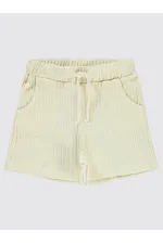 Shorts pour filles de 10 à 13 ans, couleur craie - Paquet