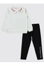 Girls' Suit 6-9 Years Old Ecru - Package