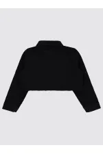 Kız Çocuk Gömlek 6-9 Yaş Siyah - Paket