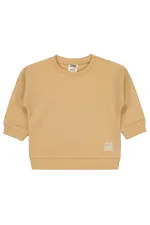 Bebek Sweatshirt 0-24 Ay Sütlükahve - Paket