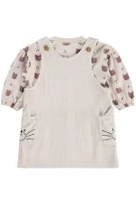 Combinaison et robe bébé 0-24 mois couleur pierre - Emballage