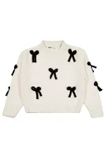 Girls Sweater 6-9 Years Ecru - Package