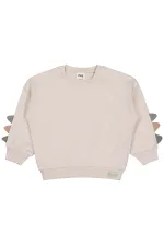 Bebek Sweatshirt 0-24 Ay Taş Rengi - Paket