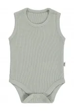 Bebek Çıtçıtlı Badi 0-24 Ay Soft Vizon - Paket