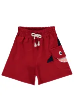 Boys' Shorts, Ages 2-5, Red - Pack