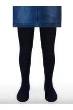 Kız Çocuk Külotlu Çorap 2-9 Yaş Lacivert - Paket