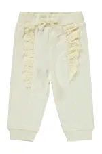 Bebek Eşofman Altı 6-18 Ay Ekru - Paket