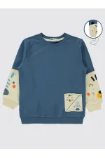 Boys Sweatshirt 2-5 Years Indigo - Package