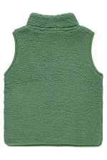 Erkek Çocuk Yelek 2-5 Yaş Açık Haki - Paket