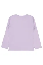 Kız Çocuk Sweatshirt Km 6-9 Yaş Lila - Paket