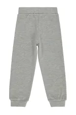 Girls' Sweatpants, 2-5 Years Old, Melange Grey - Package