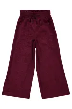 Girl Trousers 10-13 Years Old Burgundy - Package