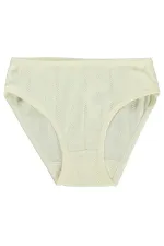 Culottes pour fille de 2 à 9 ans, écru-saumon - Paquet