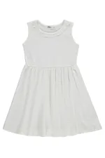 Girls' Jumpsuit and Dress, Ages 6-9, Off-White - Package
