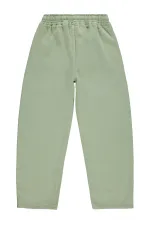 Kız Çocuk Pantolon 10-13 Yaş Çağla Yeşili - Paket