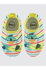 Chaussures de plage pour garçons, pointures 21 à 25, jaunes - Emballage