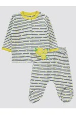 Bebek Pijama Takımı 0-24 Ay Sarı - Paket