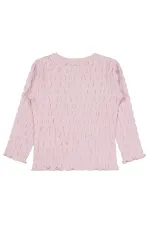 Kız Çocuk Sweatshirt 2-5 Yaş Açık Gül Kurusu - Paket