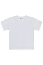 Erkek Çocuk Tişört 2-5 Yaş Beyaz - Paket