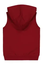 Kız Çocuk Yelek 2-5 Yaş Koyu Bordo - Paket