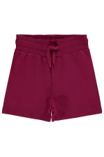 Shorty garçon prune 2-5 ans - Paquet
