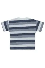 T-shirt garçon, 2-5 ans, bleu marine - Lot