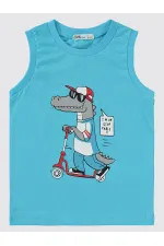 Boys Pajama Set 2-5 Years Old Turquoise - Package