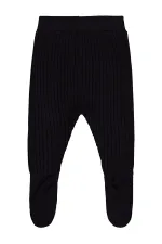 Baby Tracksuit Bottoms 0-24 Months Black - Pack