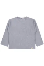 Erkek Çocuk Sweatshirt 6-9 Yaş Gri - Paket
