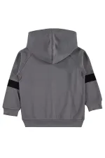 Erkek Çocuk Hırka 10-13 Yaş Gri - Paket