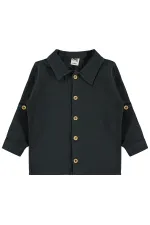 T-shirt bébé 0-24 mois anthracite - Lot