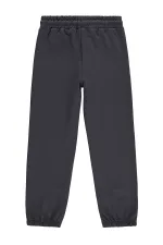 Girls' Sweatpants, Ages 10-13, Anthracite - Pack