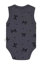 Baby Snap Bodysuit Km 0-24 Months Anthracite - Package