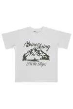 Erkek Çocuk Tişört Km 2-5 Yaş Beyaz - Paket