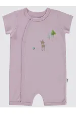 Grenouillères bébé 0-24 mois lilas - Emballage