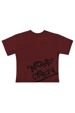 Erkek Çocuk Tişört 10-13 Yaş Kiremit - Paket