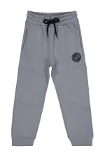 Bas de survêtement gris pour garçon (6-9 ans) - Lot