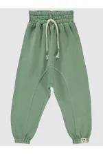 Bas de survêtement garçon 2-5 ans kaki - Lot