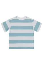 Lot de t-shirts bleus pour garçons de 6 à 9 ans