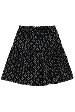 Kız Çocuk Etek 10-13 Yaş Siyah - Paket