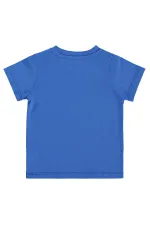 T-shirt bébé 0-24 mois bleu marine - Emballage