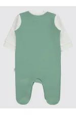 Grenouillères bébé 0-24 mois kaki - Emballage