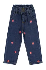 Pantalon bleu pour fille de 2 à 5 ans - Lot